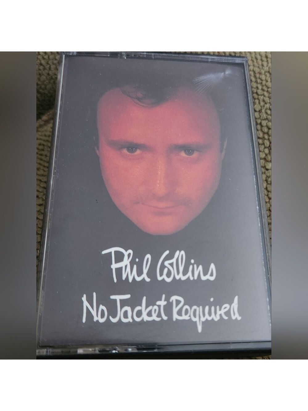 Vintage 1980 Phil Collins' No Jacket Required on cassette